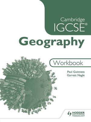 cover image of Cambridge IGCSE Geography Workbook